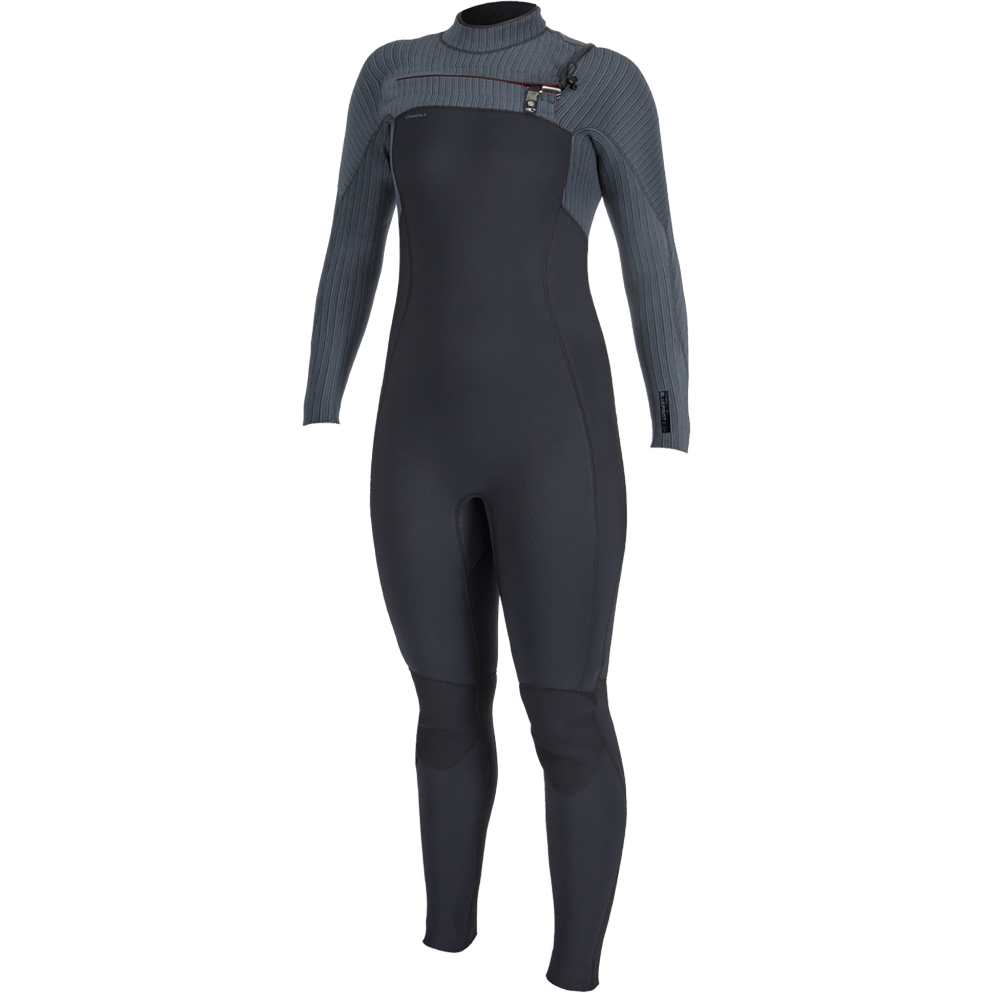 O'Neill Da Donna Blueprint 4/3+mm Chest Zip Muta 5501 - Black / Shade